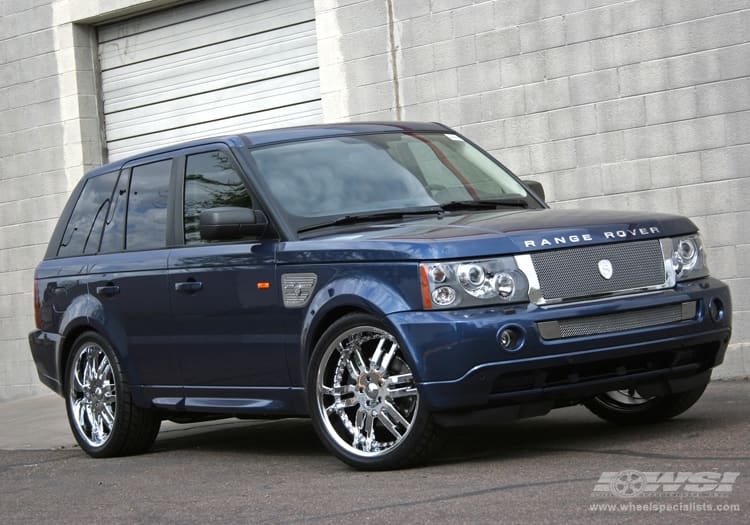 2007 Land Rover Range Rover Sport with Giovanna Caracas wheels