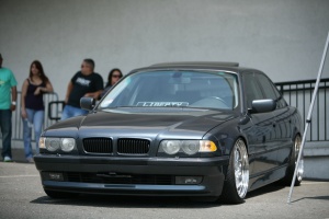 2001 BMW 740 with 19x10 Schmidt VN Line wheels