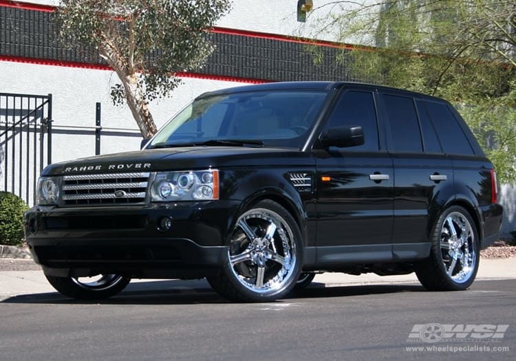 2007 Land Rover Range Rover Sport with Giovanna Gianelle Spezia-5 wheels