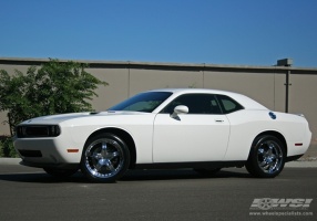 2009 Dodge Challenger with MKW N50 wheels