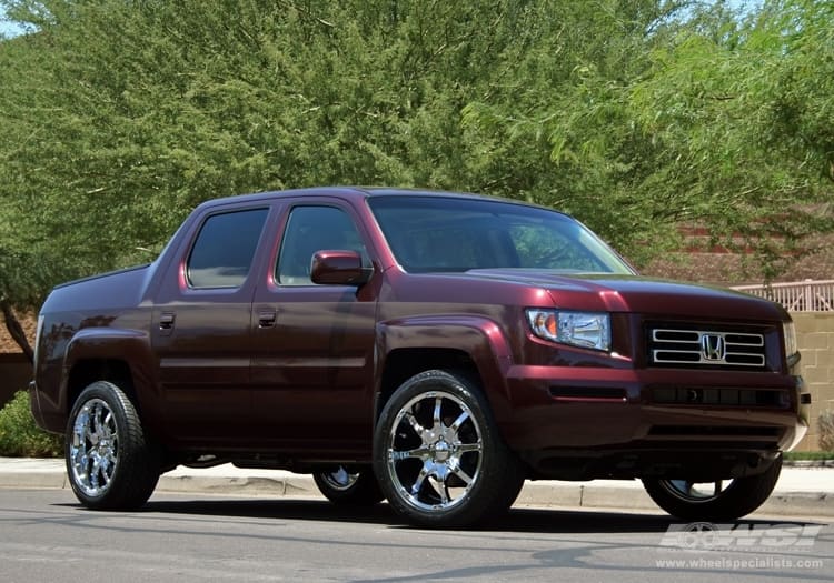 2007 Honda Ridgeline with MKW M26 wheels