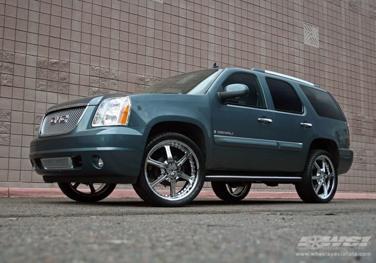 2007 GMC Yukon with Giovanna Gianelle Spezia-6 wheels