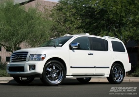 2006 Infiniti QX56 with Giovanna Spezia-6 wheels