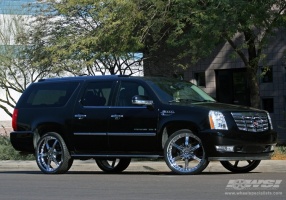 2007 Cadillac Escalade with Giovanna Gianelle Spezia-6 wheels