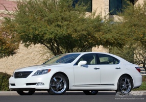 2007 Lexus LS 460 with Giovanna Spezia-5 wheels