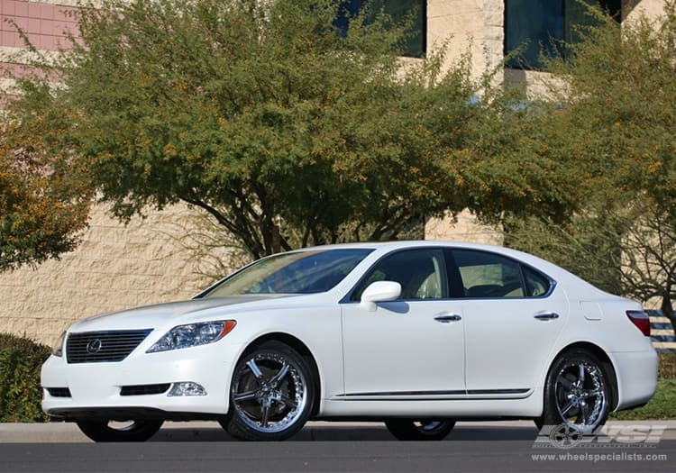 2007 Lexus LS 460 with Giovanna Spezia-5 wheels