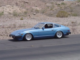 1979 Datsun 280ZX with 15x8 Chassis Engineering wheels