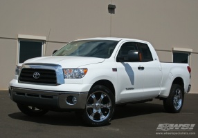 2008 Toyota Tundra with MKW B26 wheels