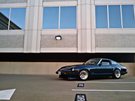 1982 Datsun 280ZX with 15x9.5 SSR Longchamp XR4 wheels
