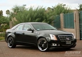 2008 Cadillac CTS with Giovanna Gianelle Spezia-5 wheels