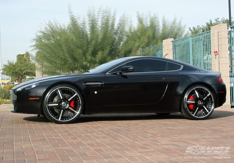 2008 Aston Martin V8 Vantage with GFG Falluja wheels