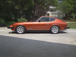 1977 Datsun 280Z with 16x7 Panasport Street wheels
