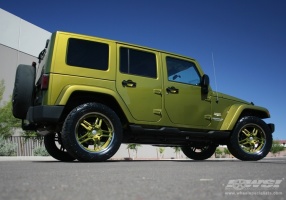 2008 Jeep Wrangler with Giovanna Cuomo wheels