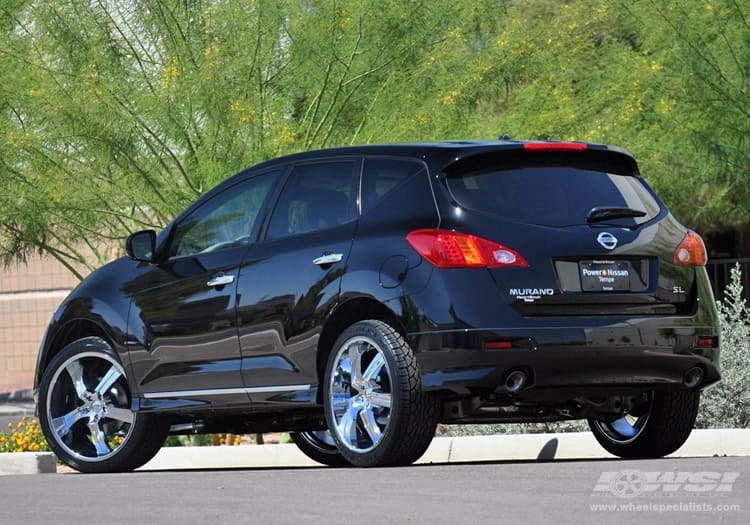 2007 Nissan Murano with Vagare V14-Smack 5 wheels