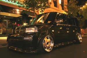 2006 Scion xB with 17x8 SSR Vienna Dish wheels