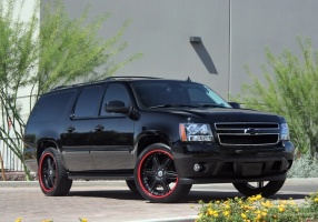 2007 Chevrolet Suburban 1500 with Gianelle Steep-6 wheels