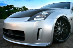 2005 Nissan 350Z with 19x10 DPE ST-10 wheels