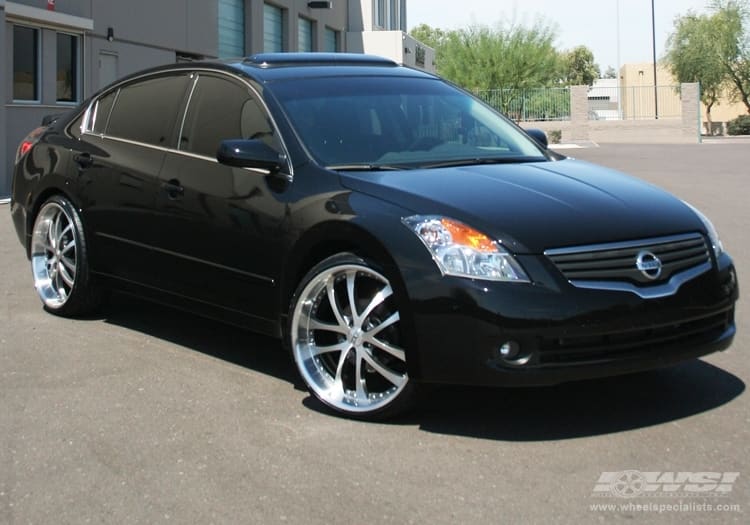 2007 Nissan Altima with Axis EXE wheels