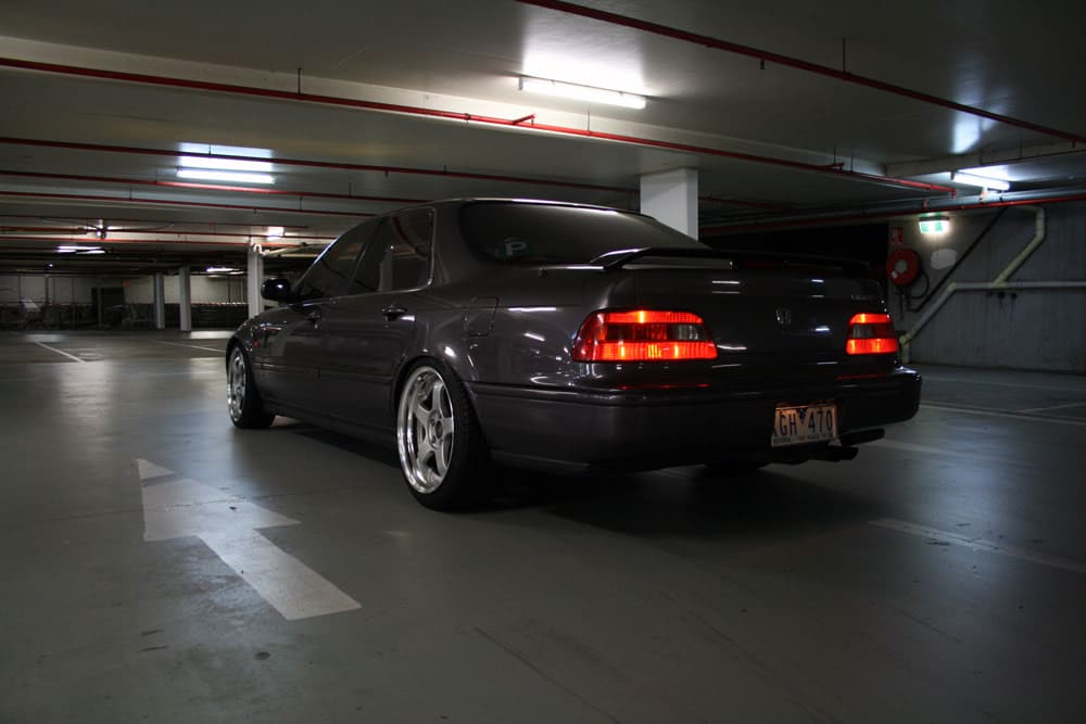 1992 Acura Legend with 18x8 SSR Professor SP1 wheels