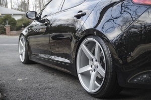2014 Kia Optima with 20x8.5 Vossen CV3 wheels