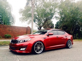 2014 Kia Optima with 19x9.5 wheels
