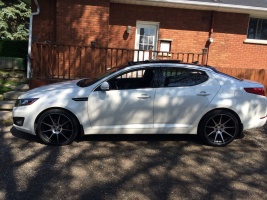 2014 Kia Optima with 20x8.5 Braelin BR04 wheels