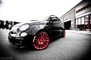 2014 FIAT 500 with Marelli wheels