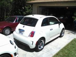 2014 FIAT 500 with 15x6 Autoricambi Libres wheels