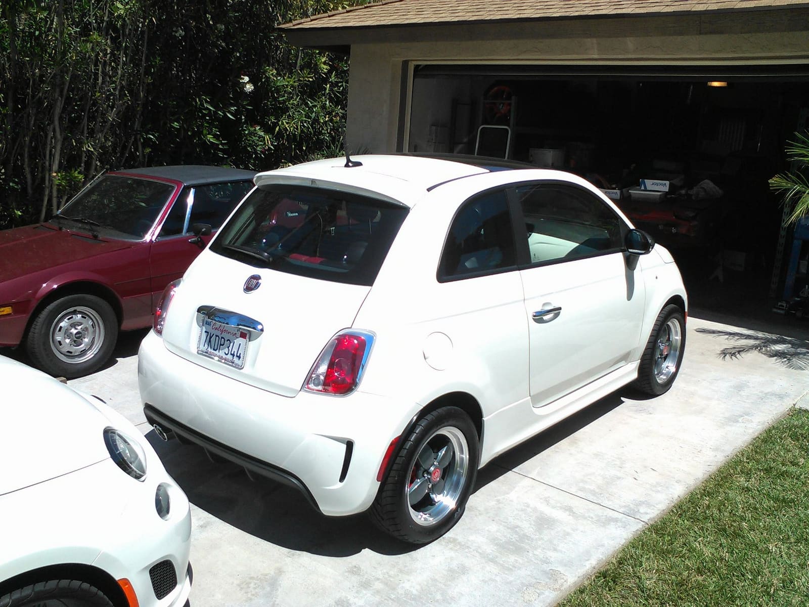 2014 FIAT 500 with 15x6 Autoricambi Libres wheels