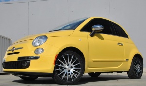 2014 FIAT 500 with Magneti Marelli wheels