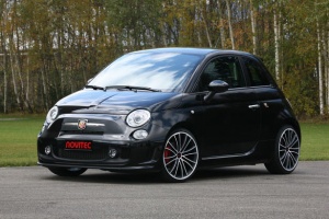 2014 FIAT 500 with 18x8 NOVITEC wheels