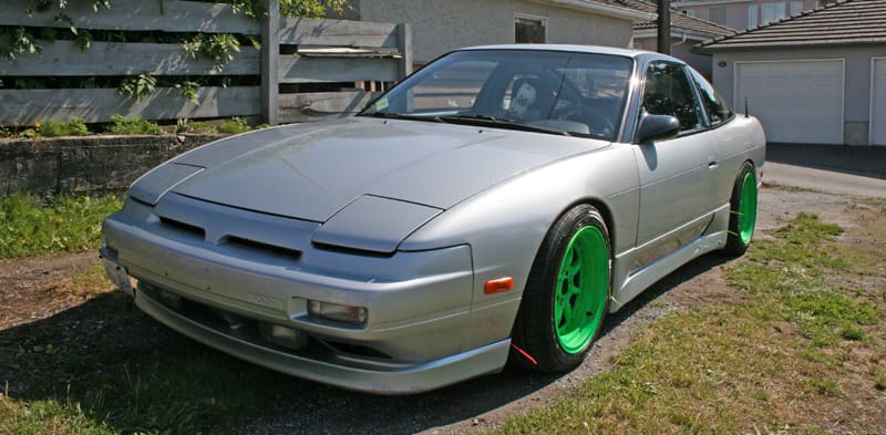 1989 Nissan S13 with 16x8 Sportmax 002 wheels