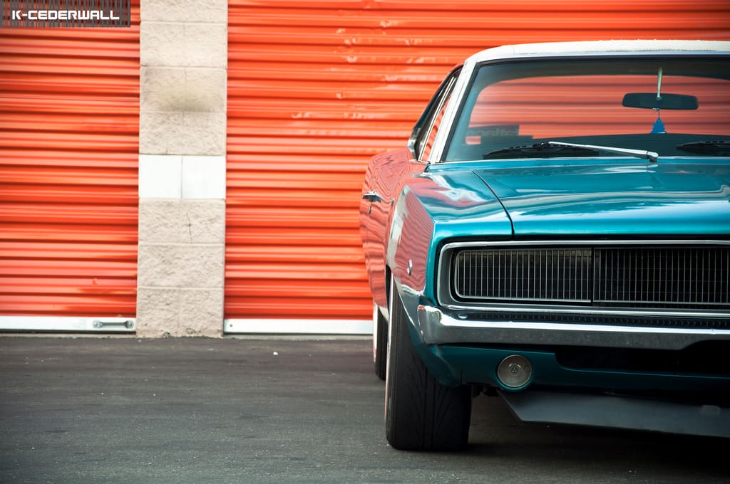 1968 Dodge Charger with 18x9 DPE R05 wheels