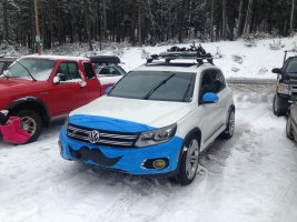2014 Volkswagen Tiguan with 19x9 Mallory wheels