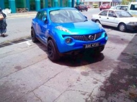 2013 Nissan Juke with 18x10 wheels