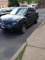 2014 Nissan Juke with 18x9.5 wheels