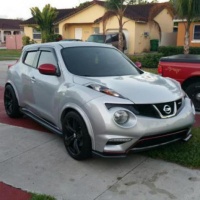 2014 Nissan Juke with 19x9 OEM Nissan 370z wheels