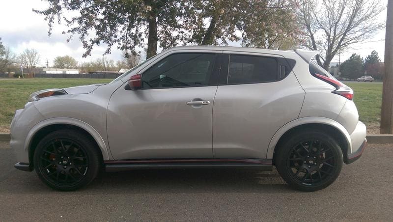2015 Nissan Juke with Sparco Pro Corsa wheels