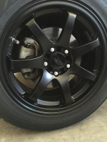 2014 Nissan Juke with 17x8.25 XXR 551 wheels