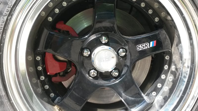 2014 Nissan Juke with 18x10.5 SSR Professor wheels