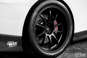 2015 Nissan GT-R with 20x10 Advan RZ-DF wheels