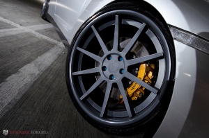 2015 Nissan GT-R with 21x10.5 Strasse R10 wheels
