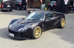 2011 Lotus Elise with 16x8 XXR wheels