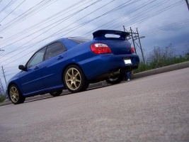 2004 Subaru Impreza with SDR wheels