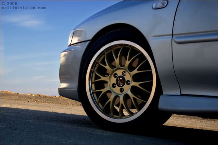2003 Subaru Legacy with Rota wheels