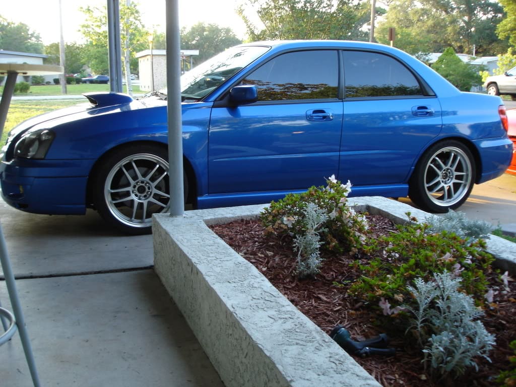 2004 Subaru Impreza with Subzero wheels