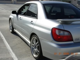 2004 Subaru Impreza WRX with Subzero wheels