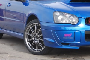 2005 Subaru Impreza with Rota Tarmac 2s wheels