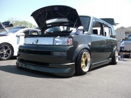 2005 Scion xB with 15x9 WORK Wheels Meister S1 2pc wheels