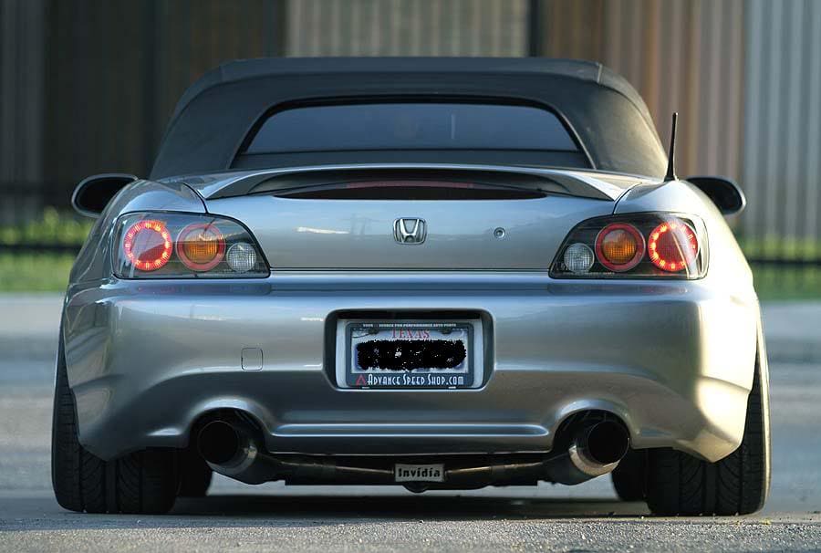 2005 Honda S2000 with 18x10 CCW LM20 wheels